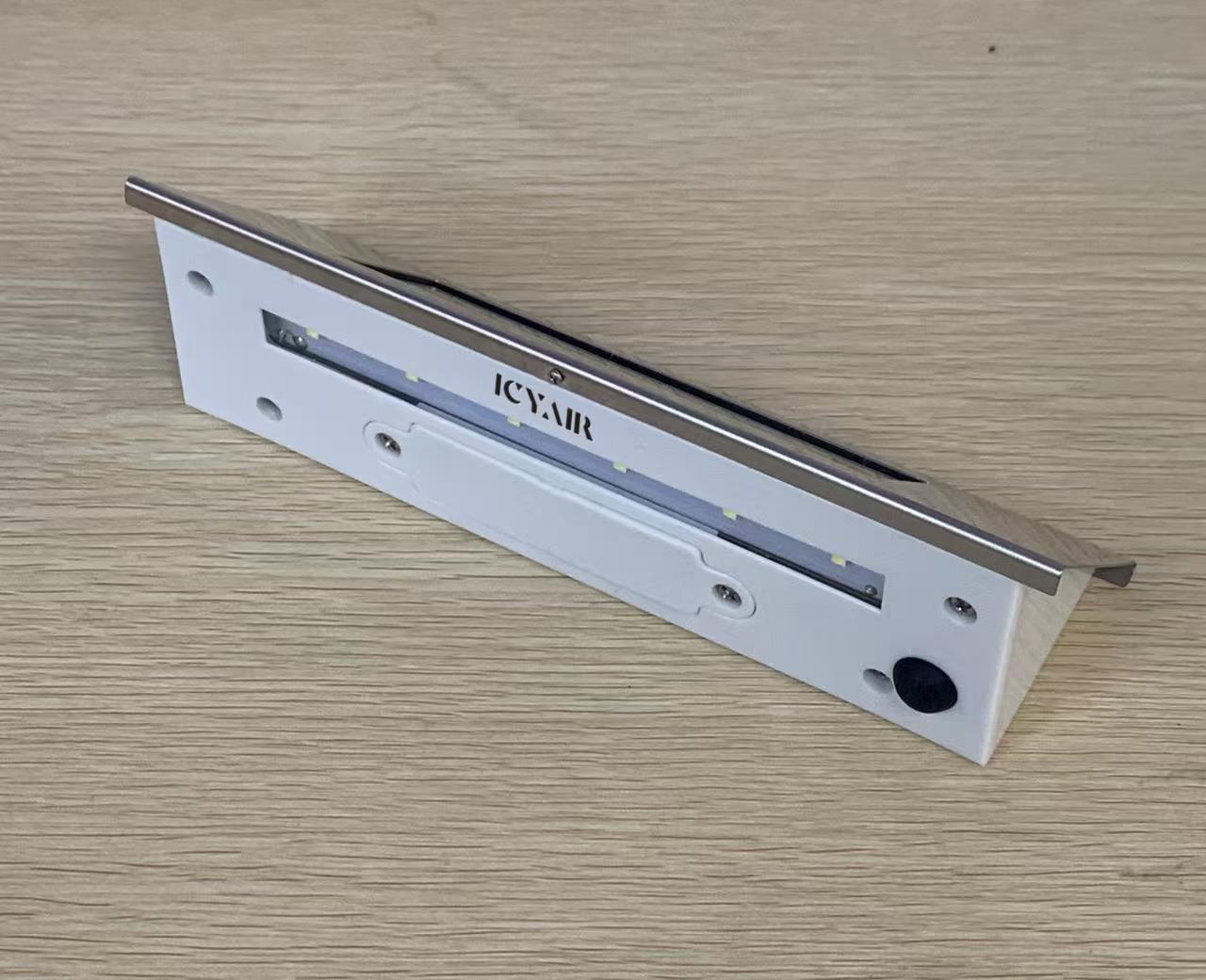 ICYAIR Solar Outdoor Lights, Super Bright Solar Lights Outdoor Waterproof, Security Wall Light for Outside Walking Dog Fence Backyard Deck Garden Door Step Garage